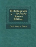 Cover: Metallography - Nabu Press