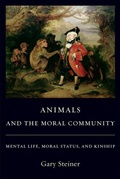 Cover: Animals and the Moral Community - De Gruyter