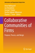 Cover: Collaborative Communities of Firms - Springer