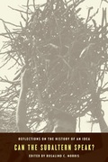 Cover: Can the Subaltern Speak? - Columbia University Press
