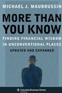 Cover: More Than You Know - De Gruyter