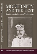Cover: Modernity and the Text - De Gruyter
