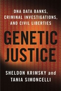 Cover: Genetic Justice - De Gruyter