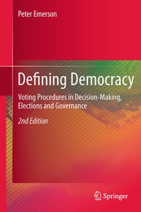 Enlarge image Cover: Defining Democracy - Springer
