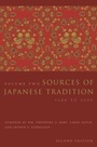 Cover: Sources of Japanese Tradition - Columbia University Press