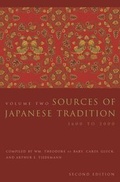 Cover: Sources of Japanese Tradition - Columbia University Press