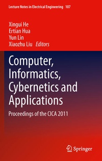 Enlarge image Cover: Computer, Informatics, Cybernetics and Applications - Springer