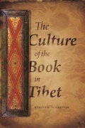 Cover: The Culture of the Book in Tibet - De Gruyter