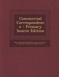 Cover: Commercial Correspondence - Nabu Press
