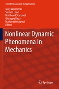 Cover: Nonlinear Dynamic Phenomena in Mechanics - Springer