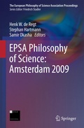 Cover: EPSA Philosophy of Science: Amsterdam 2009 - Springer