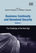 Cover: Business Continuity and Homeland Security, Volume 1 - Edward Elgar Publishing