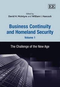 Enlarge image Cover: Business Continuity and Homeland Security, Volume 1 - Edward Elgar Publishing
