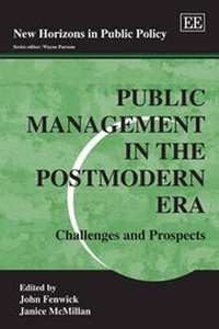Enlarge image Cover: Public Management in the Postmodern Era - Edward Elgar Publishing