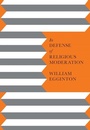Cover: In Defense of Religious Moderation - De Gruyter