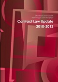 Cover: Contract Law Update 2010-2012 - Lulu.com