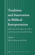 Cover: Tradition and Innovation in Biblical Interpretation - Brill