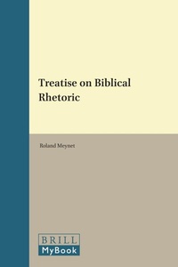 Enlarge image Cover: Treatise on Biblical Rhetoric - Brill