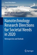 Cover: Nanotechnology Research Directions for Societal Needs in 2020 - Springer