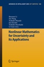 Cover: Nonlinear Mathematics for Uncertainty and its Applications - Springer