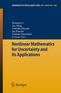 Enlarge image Cover: Nonlinear Mathematics for Uncertainty and its Applications - Springer