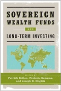 Cover: Sovereign Wealth Funds and Long-Term Investing - De Gruyter