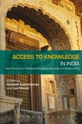 Cover: Access to Knowledge in India - Bloomsbury Academic