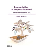 Cover: Communication: an Evergreen to be Renewed. Scienze.Com Research Report 2012 - Lulu.com