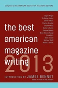 Cover: The Best American Magazine Writing 2013 - De Gruyter