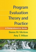 Cover: Program Evaluation Theory and Practice, First Edition - Guilford Press
