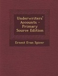 Cover: Underwriters' Accounts - Nabu Press