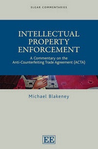 Enlarge image Cover: Intellectual Property Enforcement - Edward Elgar Publishing