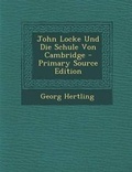 Cover: John Locke Und Die Schule Von Cambridge - Nabu Press
