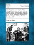 Cover: Inheritance-Tax Laws Digest of the Principal Features of the Laws of Great Britain, France, and Germany, Together with an Outline of Inheritance Taxat - Gale, Making of Modern Law