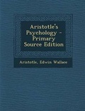 Cover: Aristotle's Psychology - Nabu Press