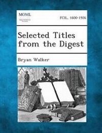 Enlarge image Cover: Selected Titles from the Digest - Gale, Making of Modern Law