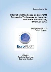 Enlarge image Cover: IWEPLET 2013 Proceedings - Lulu.com