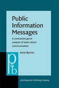 Cover: Public Information Messages - John Benjamins Publishing Co