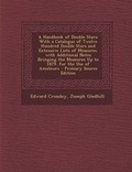 Cover: A Handbook of Double Stars - Nabu Press