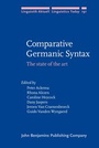 Cover: Comparative Germanic Syntax - John Benjamins Publishing Co
