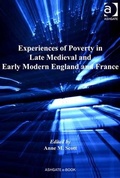 Cover: Experiences of Poverty in Late Medieval and Early Modern England and France - Routledge