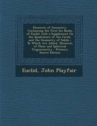 Abbildung von: Elements of Geometry - Nabu Press