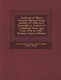 Cover: Girlhood of Maria Josepha Holroyd (Lady Stanley of Alderley) - Nabu Press