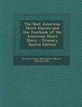 Cover: The Best American Short Stories and the Yearbook of the American Short Story - Nabu Press