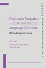 Cover: Pragmatic Variation in First and Second Language Contexts - John Benjamins Publishing Co