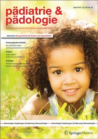 Abbildung von: Pädiatrie & Pädologie - SpringerMedizin