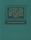 Cover: Camp Morton - Nabu Press