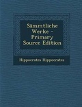 Cover: Sammtliche Werke - Nabu Press