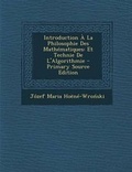Bild: Introduction a la Philosophie Des Mathematiques - Nabu Press