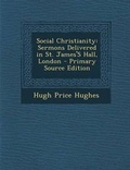 Cover: Social Christianity - Nabu Press